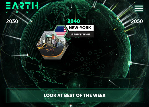 2050Earth|未來世界可視化體驗網 2050Earth|未來世界可視化體驗網